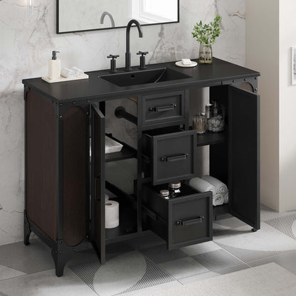 Steamforge 48&quot; Single Sink Bathroom Vanity By HouseBean