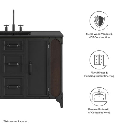 Steamforge 48&quot; Single Sink Bathroom Vanity By HouseBean