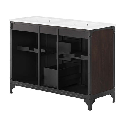 Steamforge Bathroom Cabinet Basin Not Included by Modway