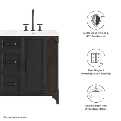 Steamforge Bathroom Cabinet Basin Not Included by Modway