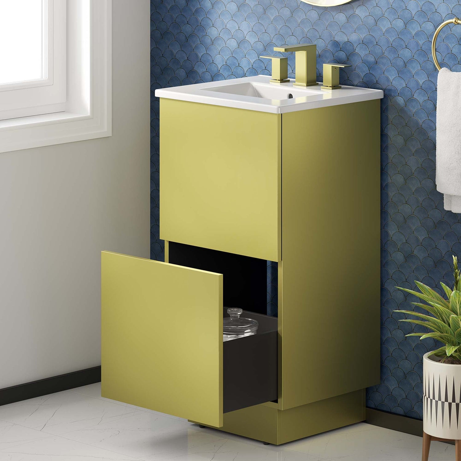 Quantum Bathroom Vanity Basin Included By HouseBean