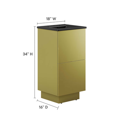 Quantum Bathroom Vanity Basin Included by Modway