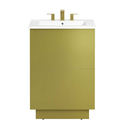Quantum Bathroom Vanity Basin Included by Modway