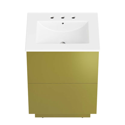 Quantum Bathroom Vanity Basin Included by Modway