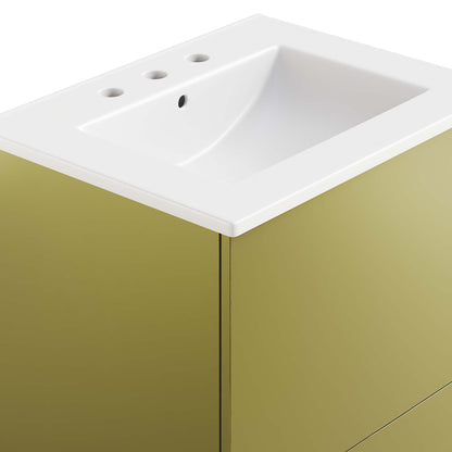 Quantum Bathroom Vanity Basin Included by Modway