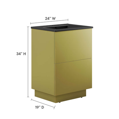 Quantum Bathroom Vanity Basin Included by Modway