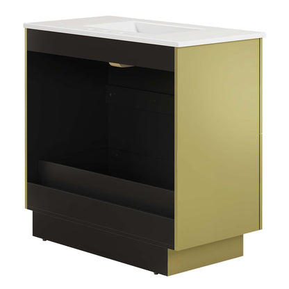Quantum Bathroom Vanity Basin Included by Modway