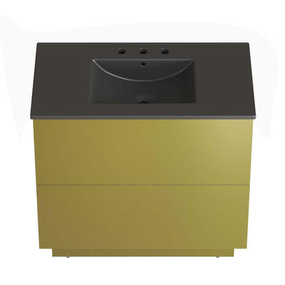 Quantum Bathroom Vanity Basin Included by Modway