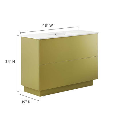 Quantum Bathroom Vanity Basin Included By HouseBean