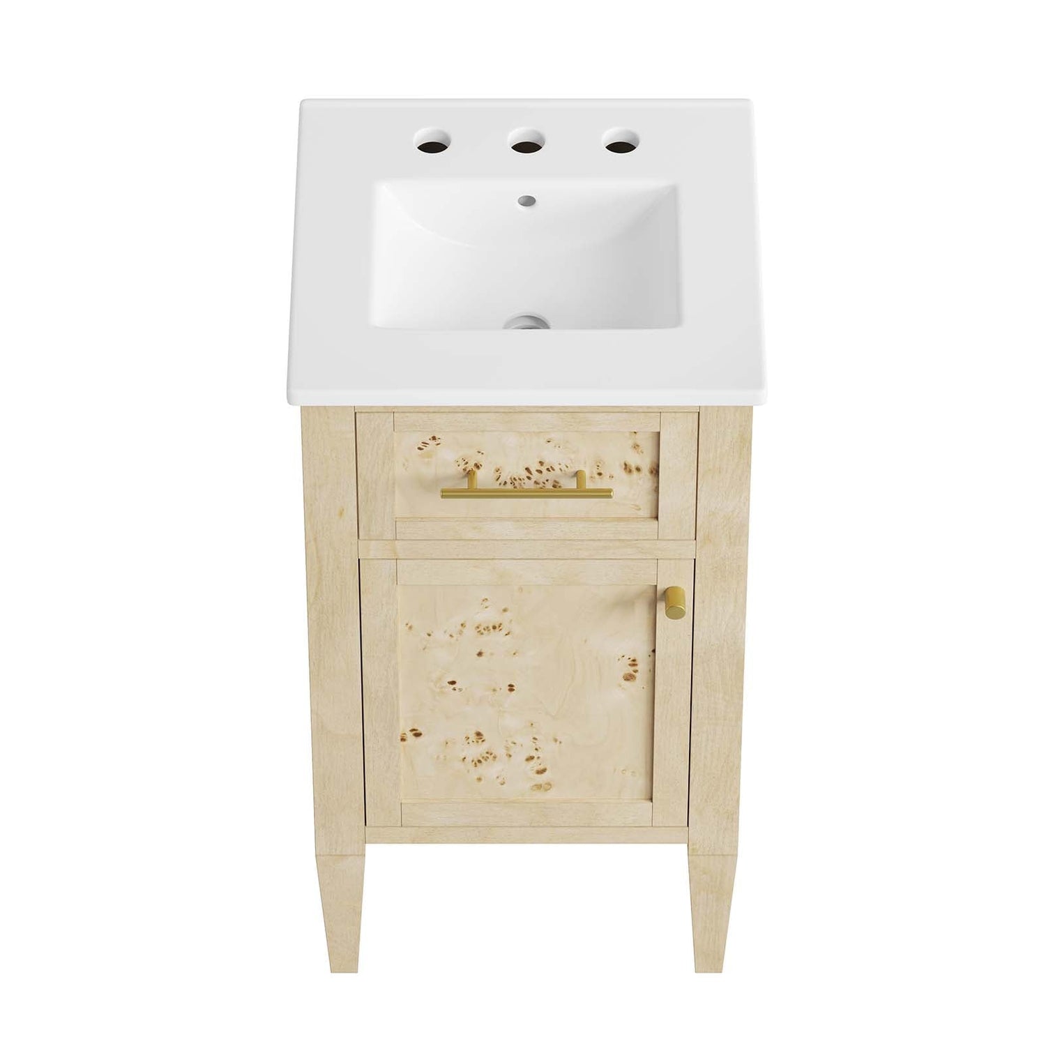 Elysian 18&quot; Wood Bathroom Vanity By HouseBean