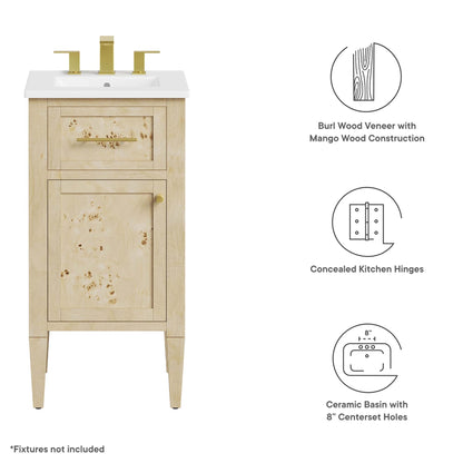Elysian Bathroom Vanity Basin Included by Modway