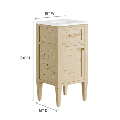 Elysian Bathroom Vanity Basin Included by Modway