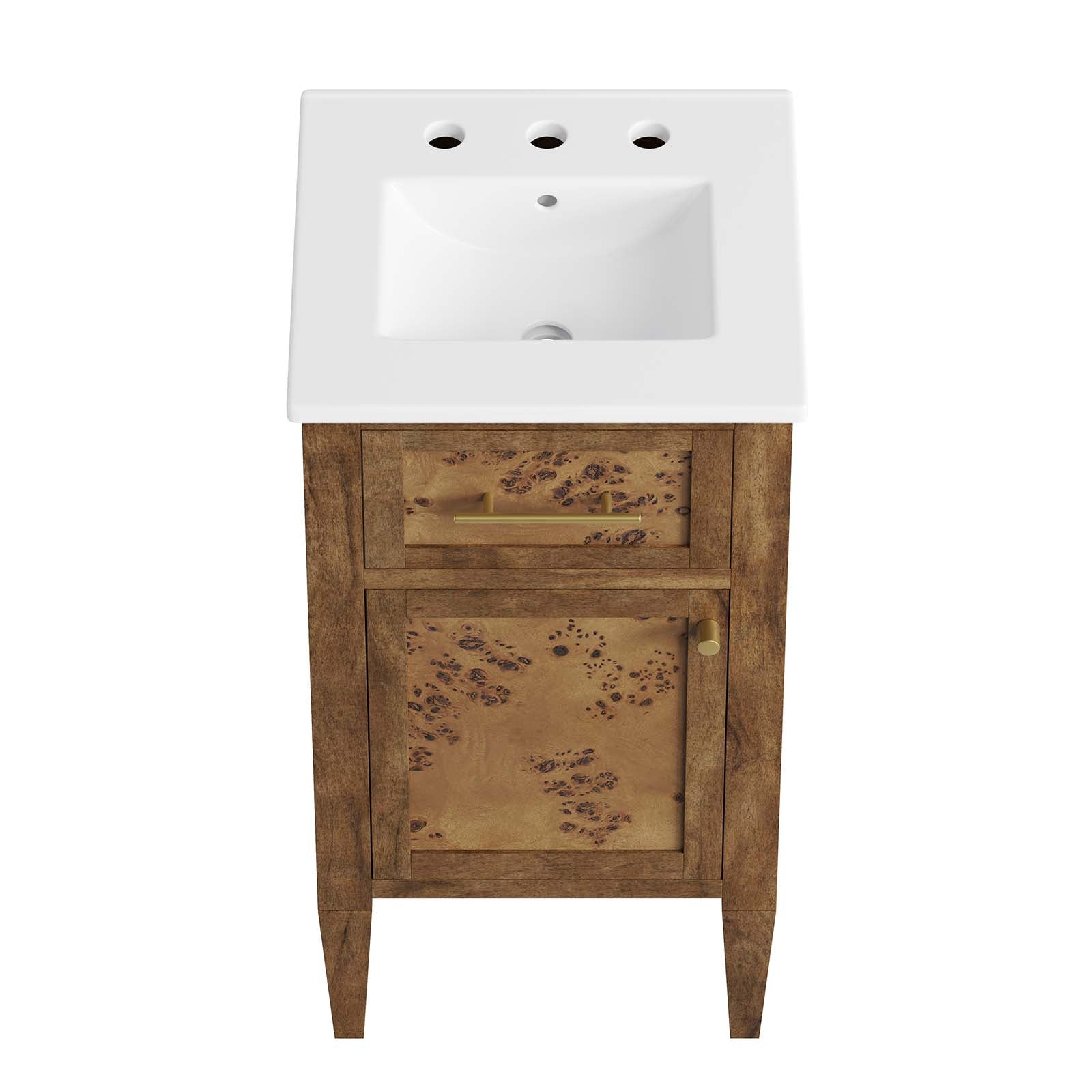 Elysian 18&quot; Wood Bathroom Vanity By HouseBean