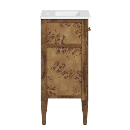 Elysian 18&quot; Wood Bathroom Vanity By HouseBean