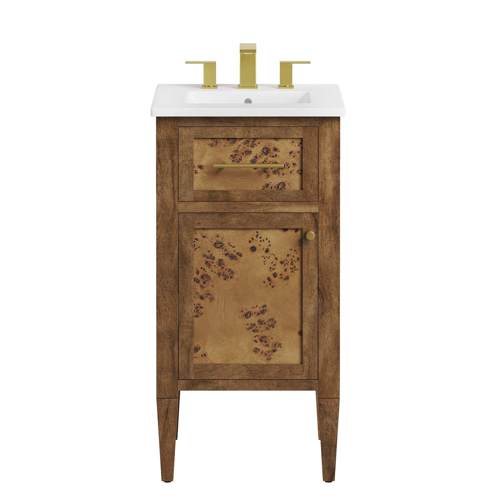 Elysian 18&quot; Wood Bathroom Vanity By HouseBean