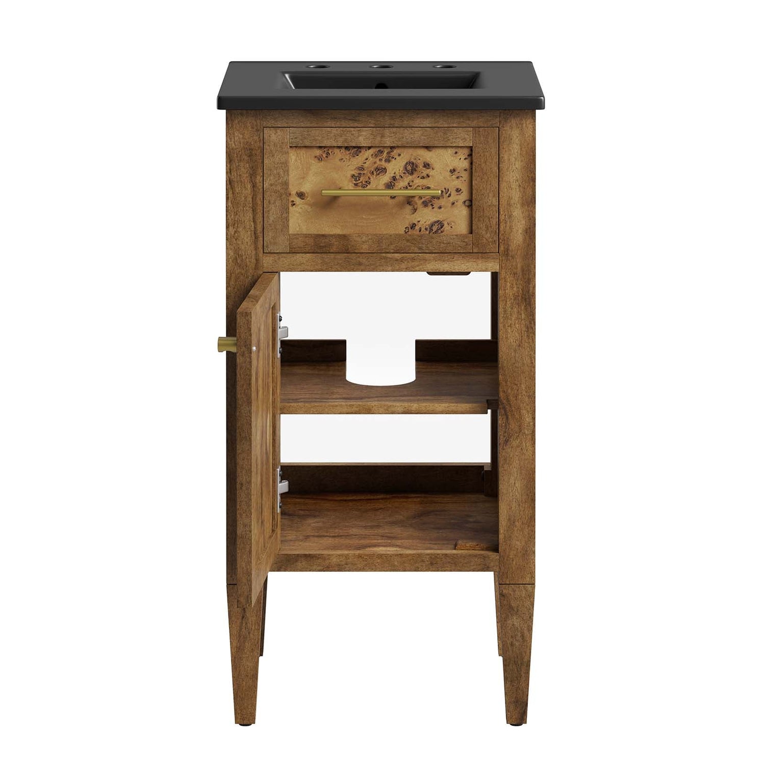 Elysian 18&quot; Wood Bathroom Vanity By HouseBean