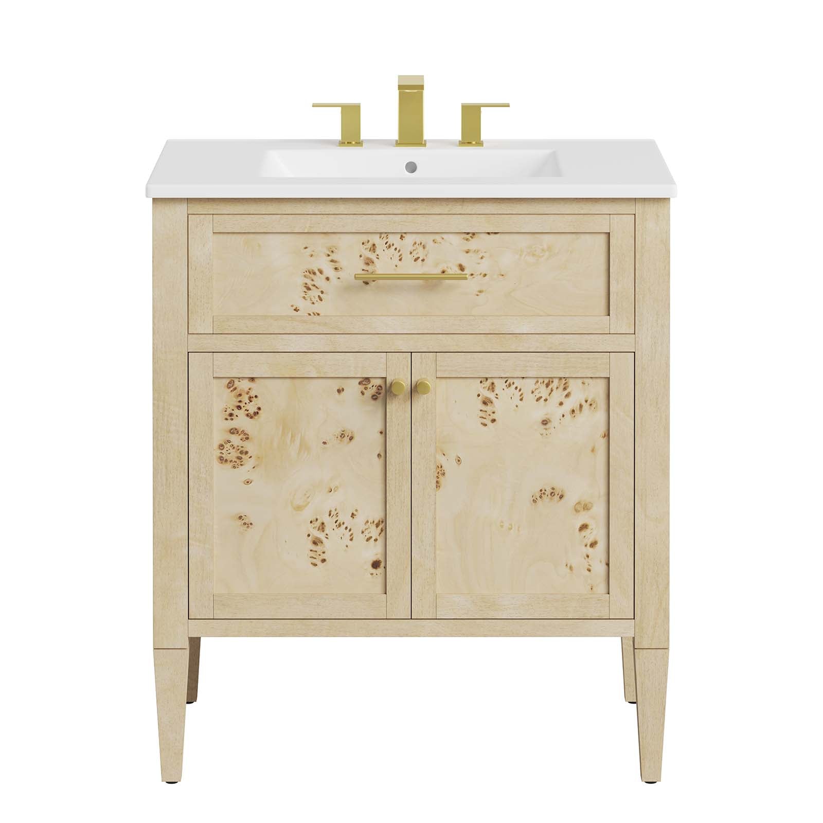 Elysian 30&quot; Wood Bathroom Vanity By HouseBean