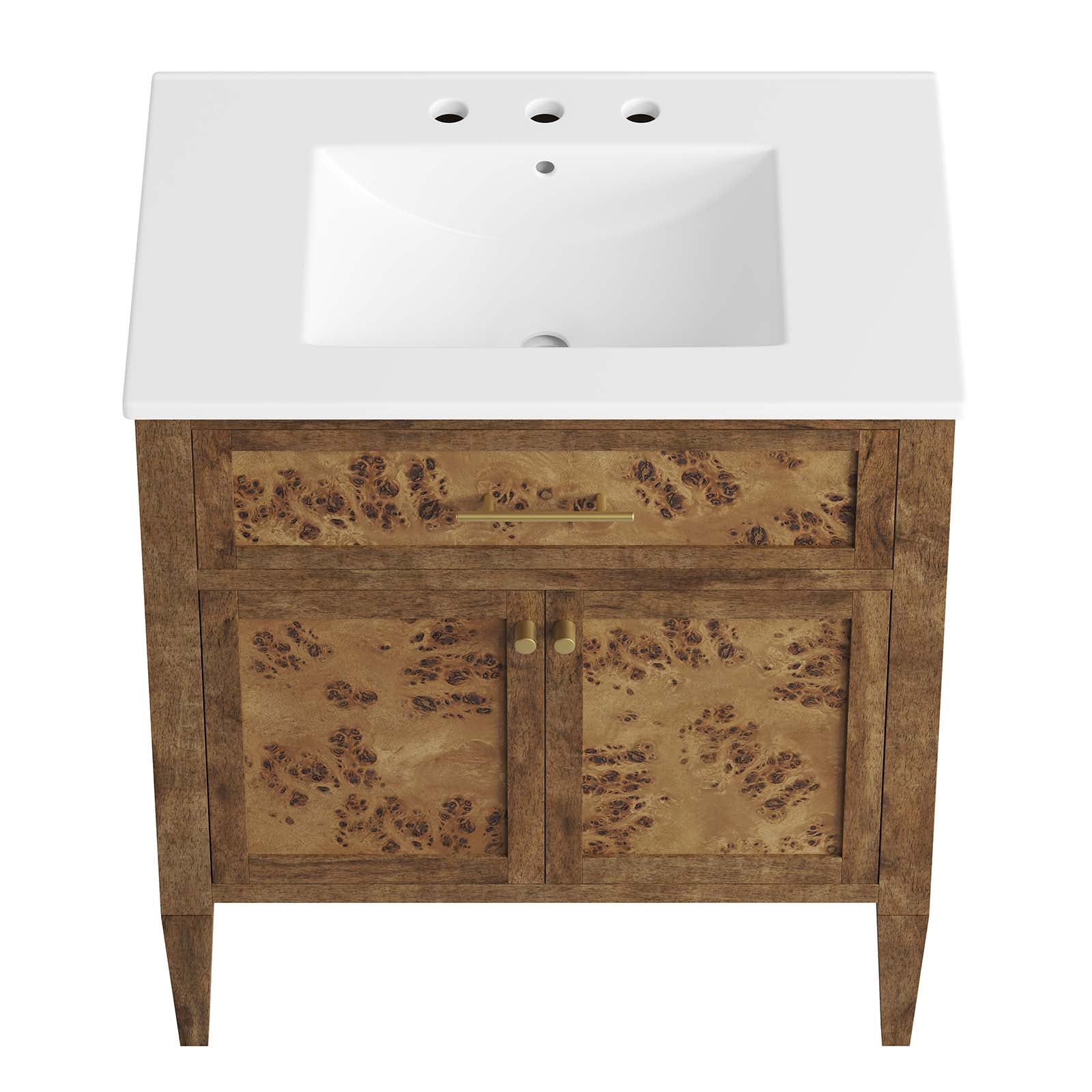 Elysian 30&quot; Wood Bathroom Vanity By HouseBean