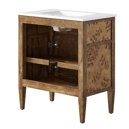 Elysian 30&quot; Wood Bathroom Vanity By HouseBean