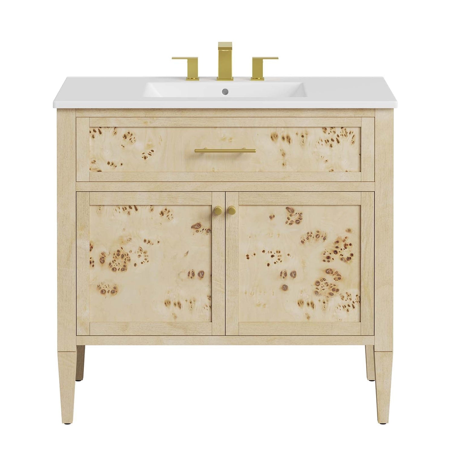 Elysian 36&quot; Wood Bathroom Vanity By HouseBean