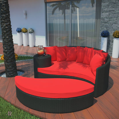 Taiji Outdoor Patio Wicker Daybed by Modway