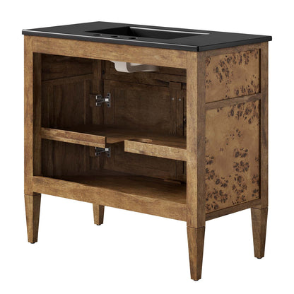 Elysian 36&quot; Wood Bathroom Vanity By HouseBean