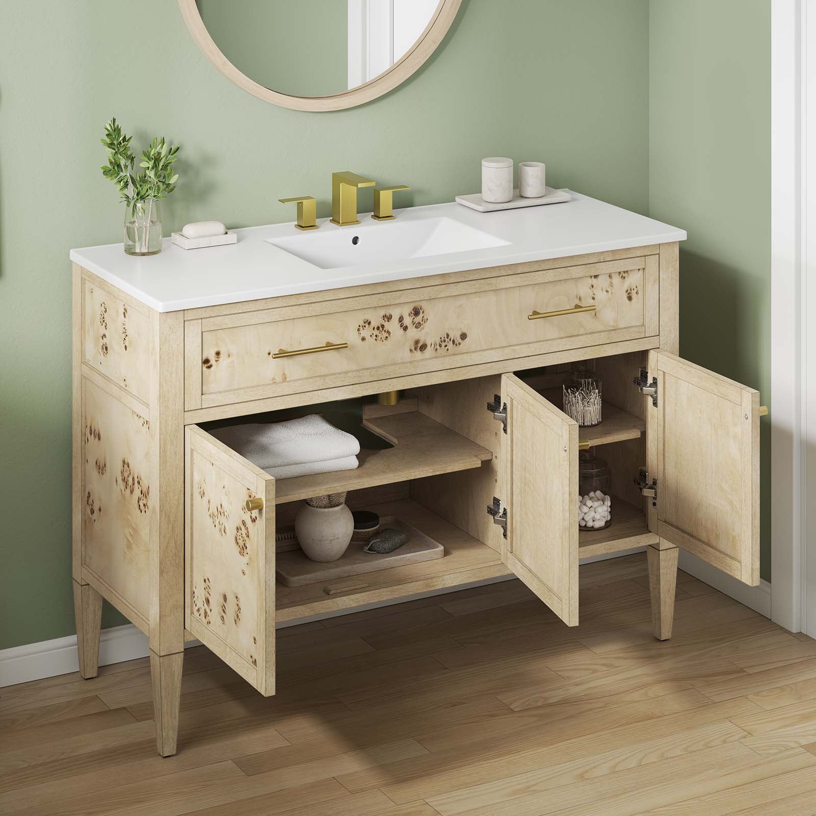 Elysian 48&quot; Single Sink Bathroom Vanity By HouseBean