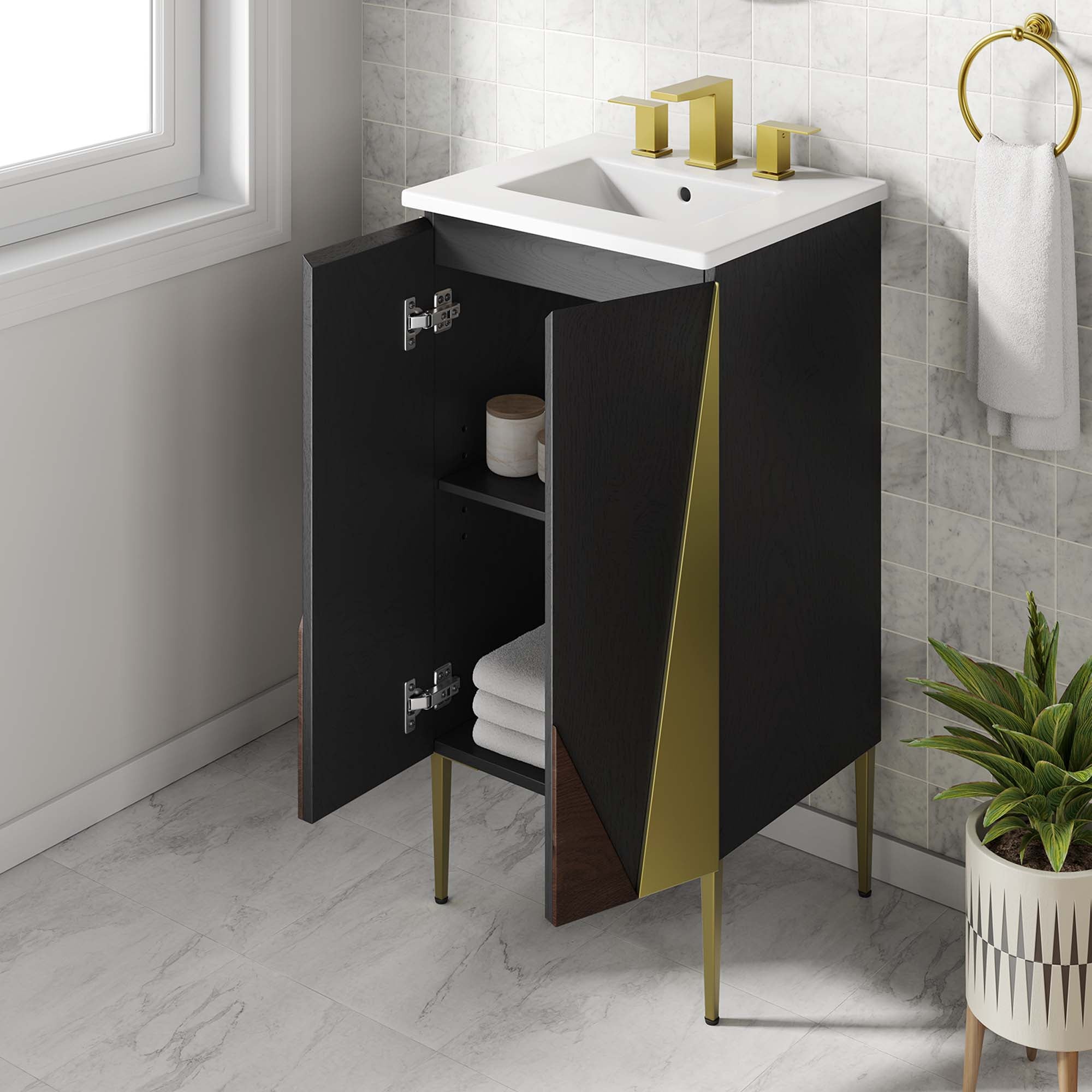 Alchemist Bathroom Vanity Basin Included By HouseBean