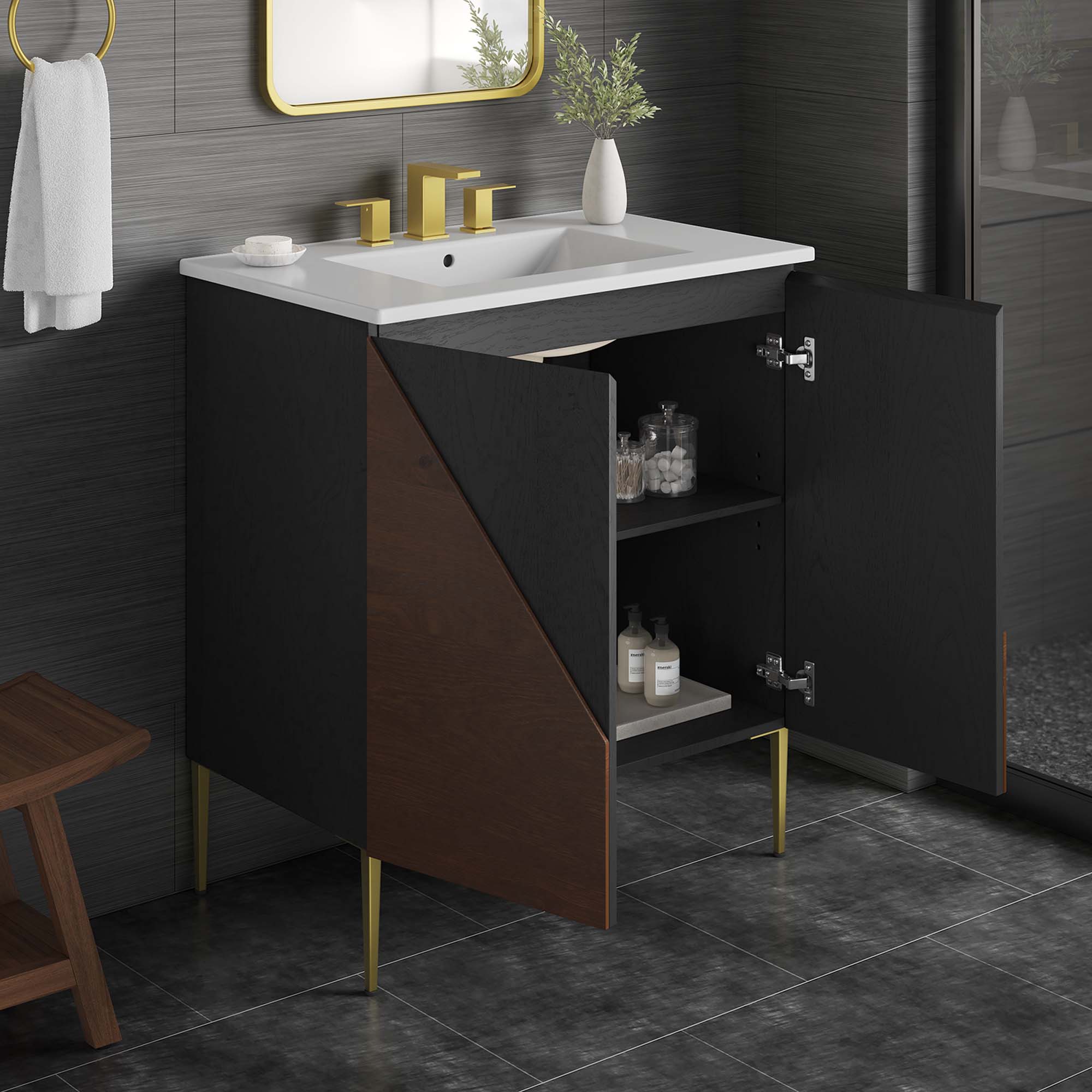 Alchemist Bathroom Vanity Basin Included By HouseBean