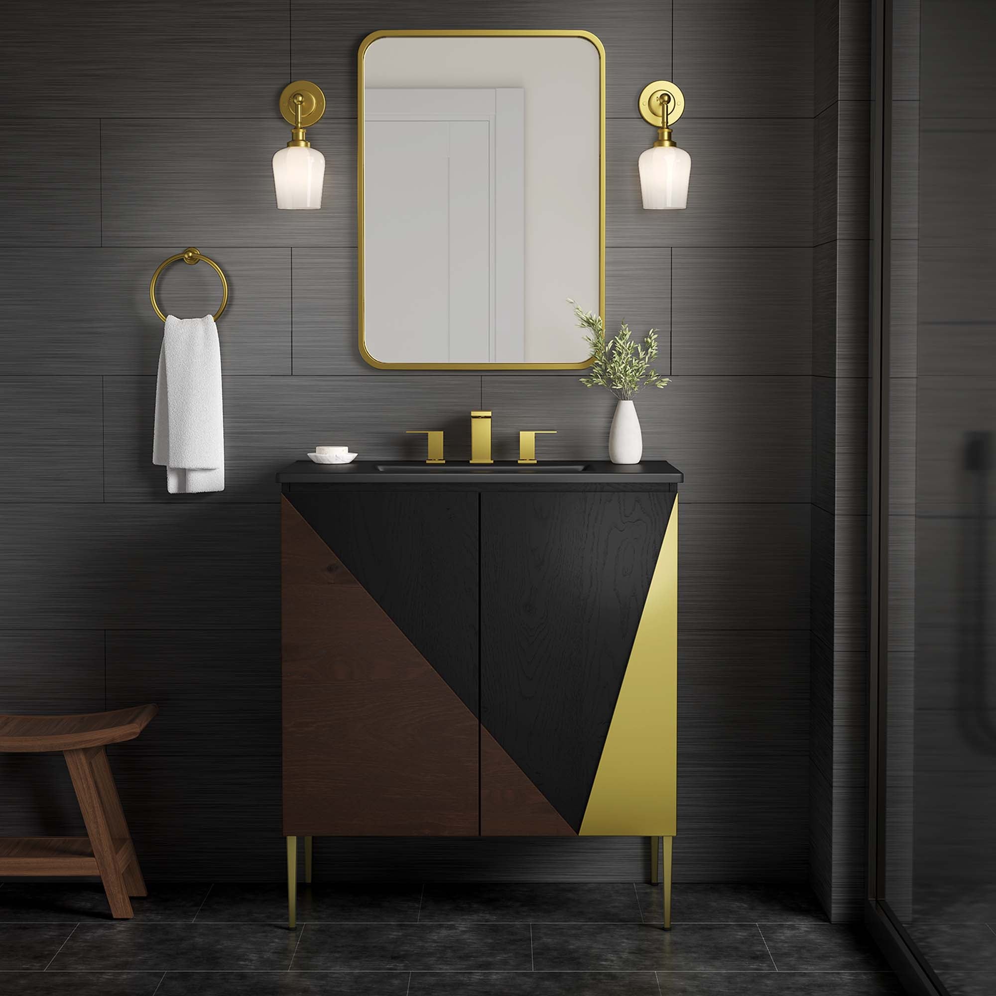 Alchemist Bathroom Vanity Basin Included By HouseBean