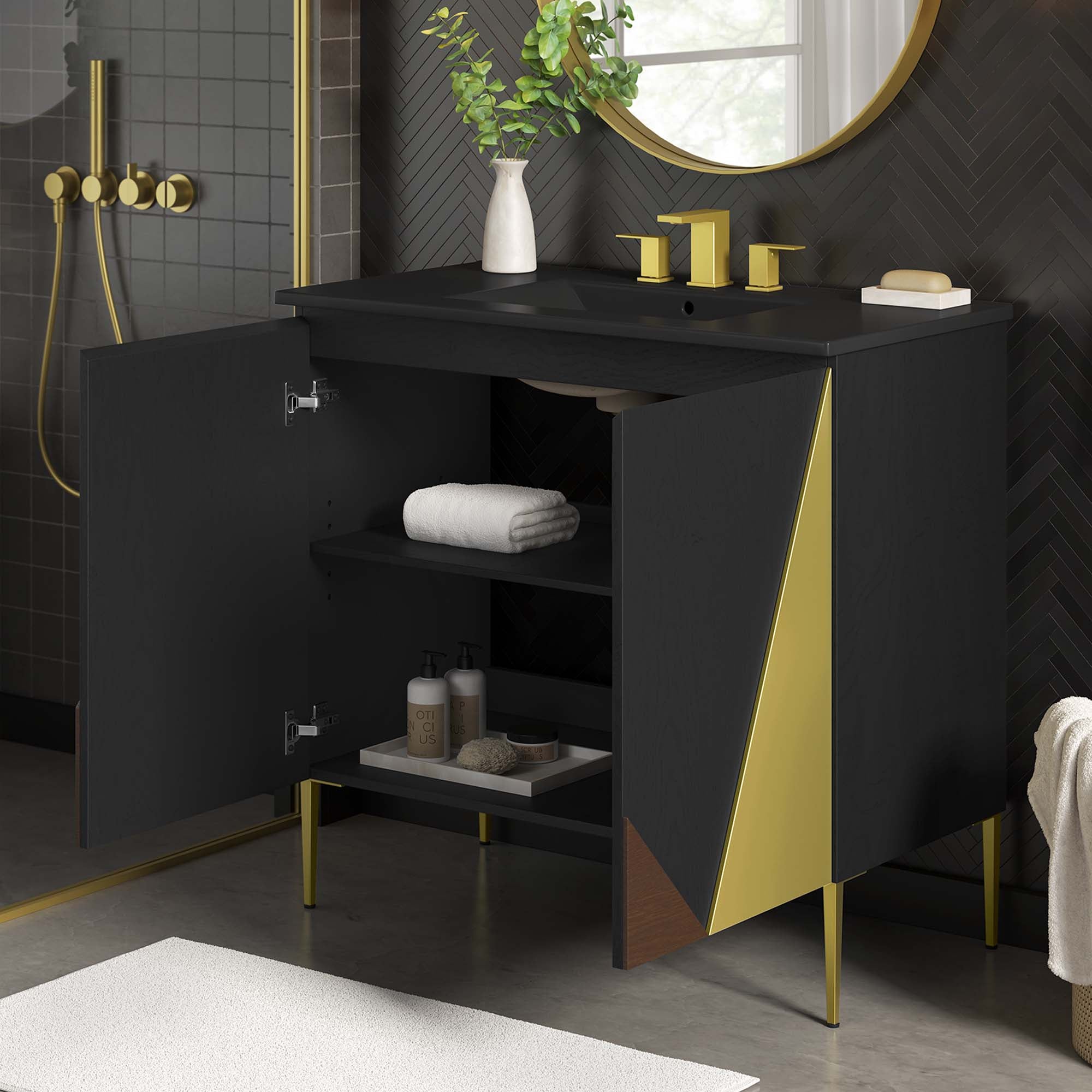 Alchemist Bathroom Vanity Basin Included By HouseBean