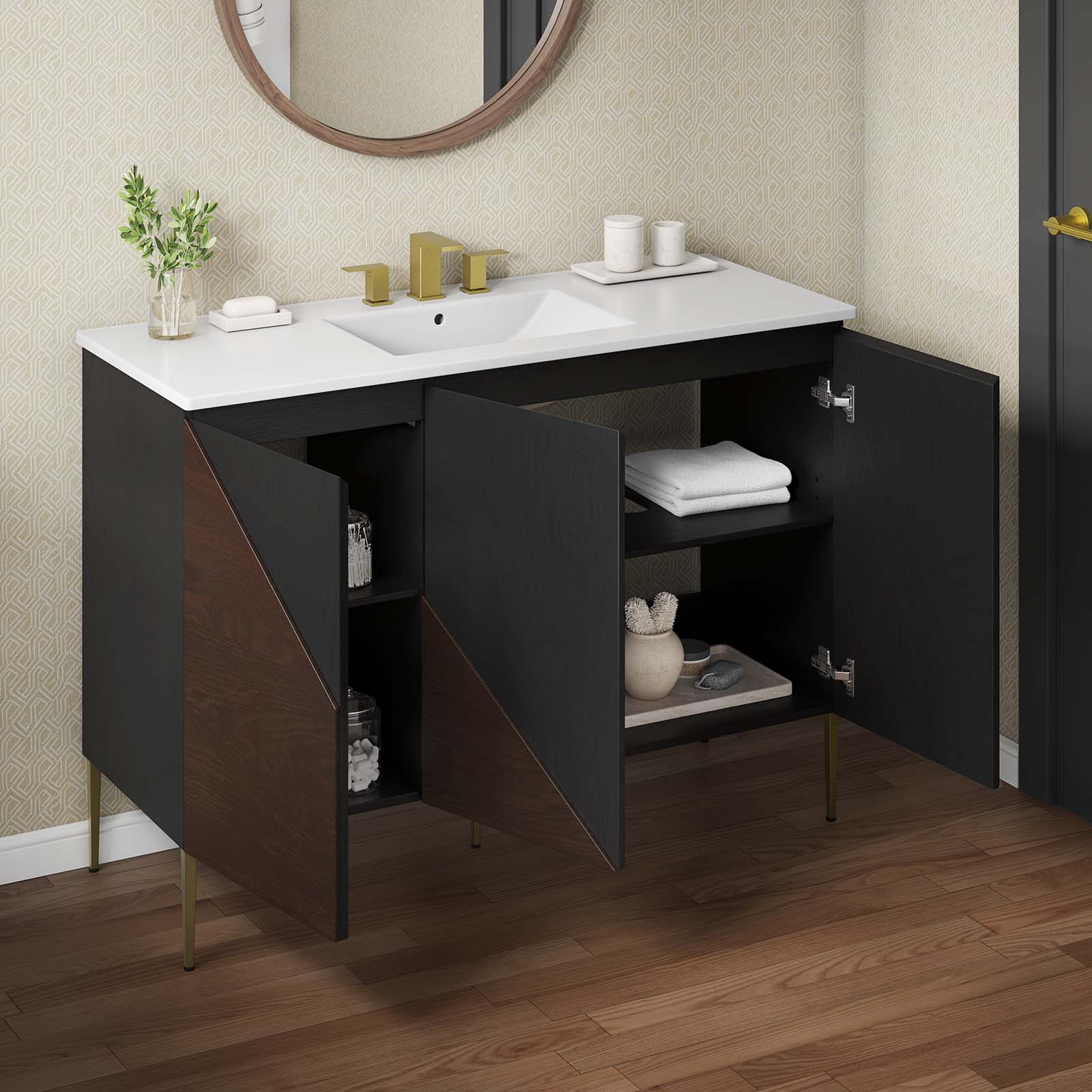 Alchemist 48&quot; Single Sink Bathroom Vanity By HouseBean