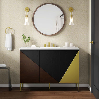 Alchemist 48&quot; Single Sink Bathroom Vanity By HouseBean