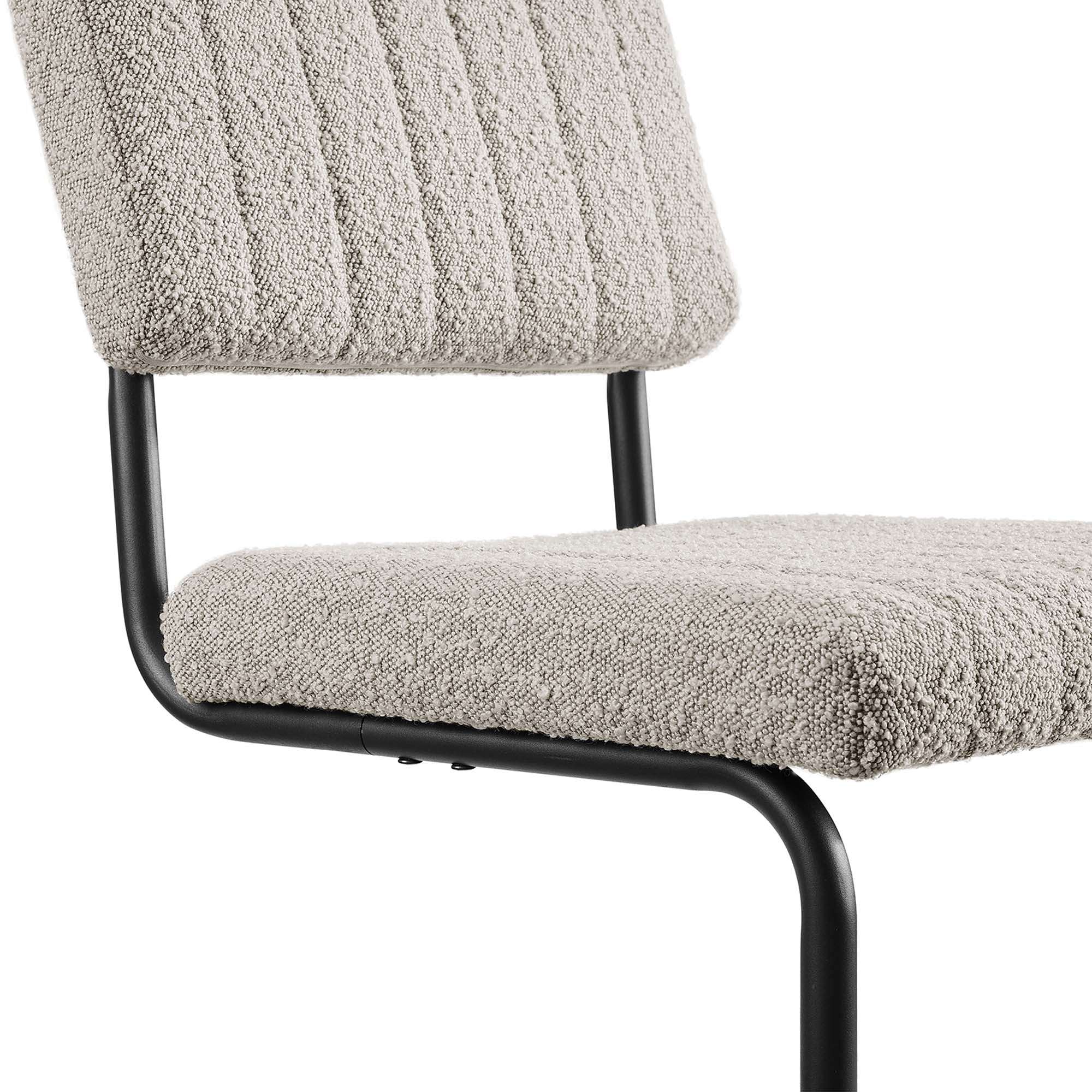 Parity Boucle Dining Side Chairs - Set of 2 by Modway