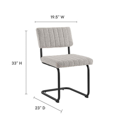 Parity Boucle Dining Side Chairs - Set of 2 by Modway