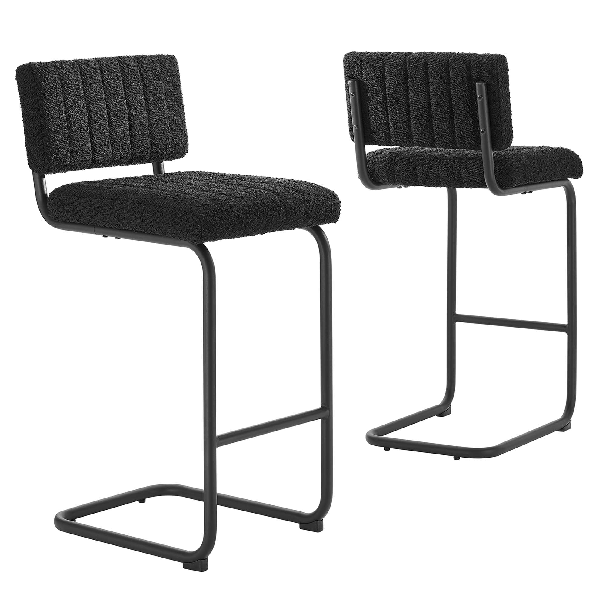 Parity Boucle Counter Stools - Set of 2 by Modway