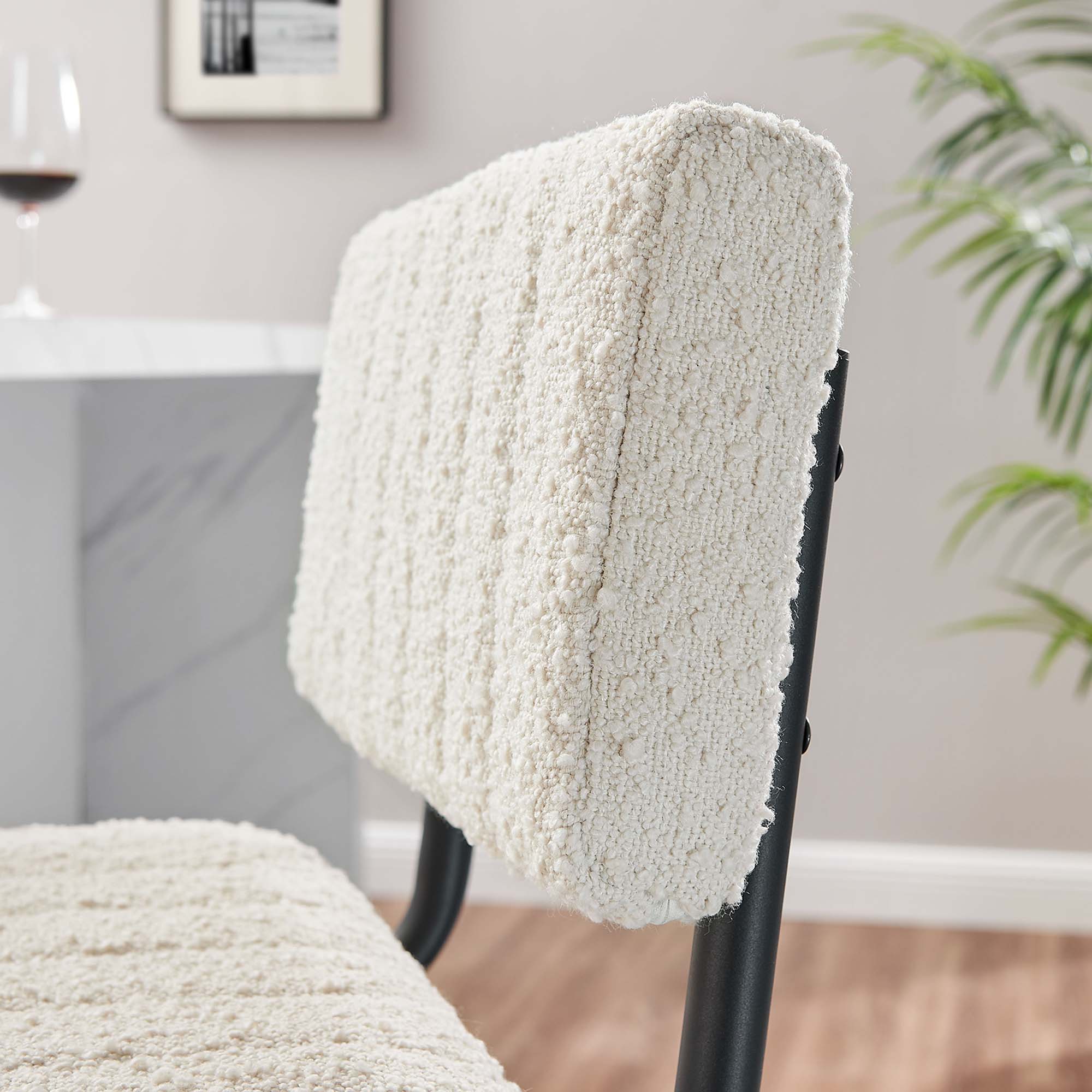 Parity Boucle Counter Stools - Set of 2 by Modway