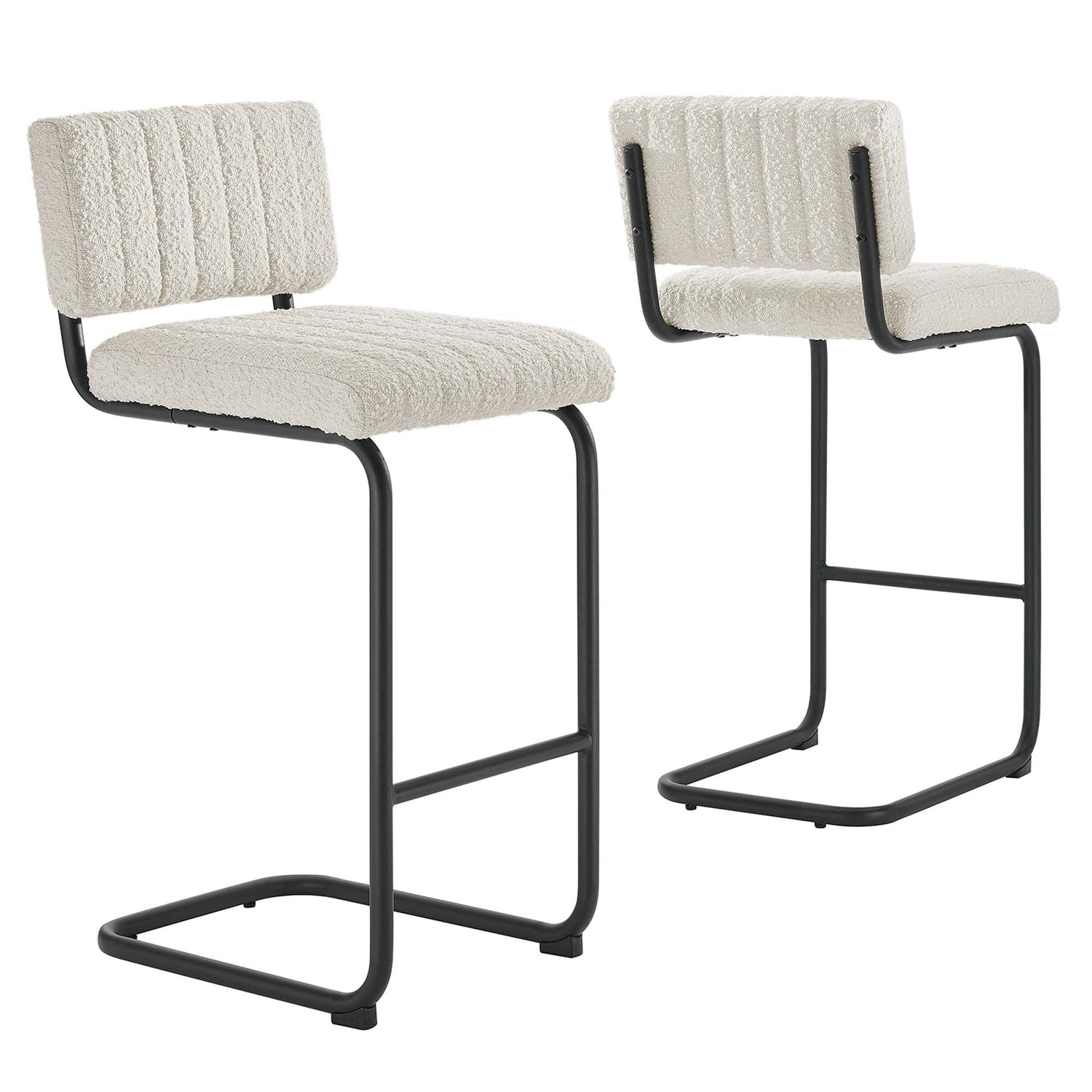 Parity Boucle Counter Stools - Set of 2 by Modway