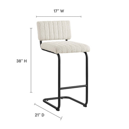 Parity Boucle Counter Stools - Set of 2 by Modway