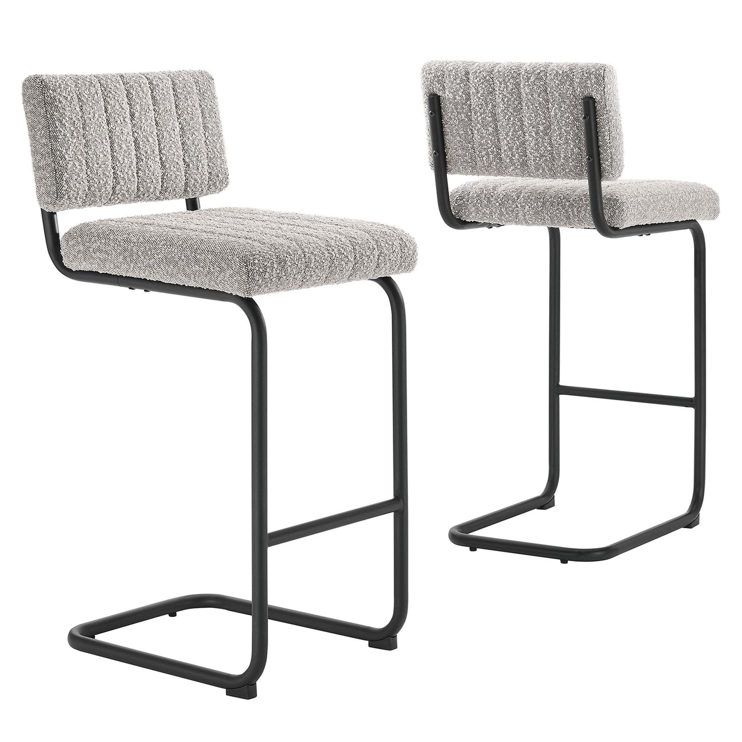 Parity Boucle Counter Stools - Set of 2 by Modway