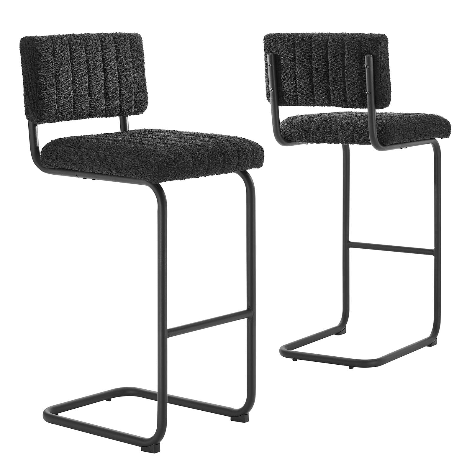 Parity Boucle Bar Stools - Set of 2 By HouseBean