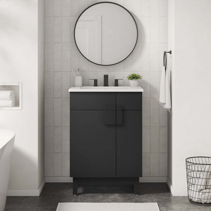 Miles Bathroom Vanity Basin Included by Modway
