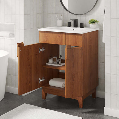 Miles Bathroom Vanity Basin Included by Modway