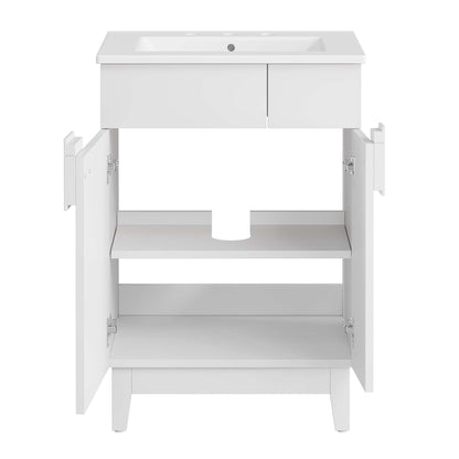 Miles Bathroom Vanity Basin Included by Modway