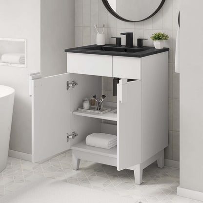 Miles Bathroom Vanity Basin Included by Modway