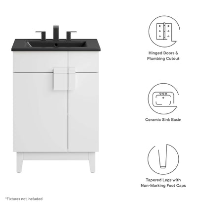 Miles Bathroom Vanity Basin Included by Modway
