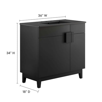 Miles Bathroom Vanity Basin Included by Modway