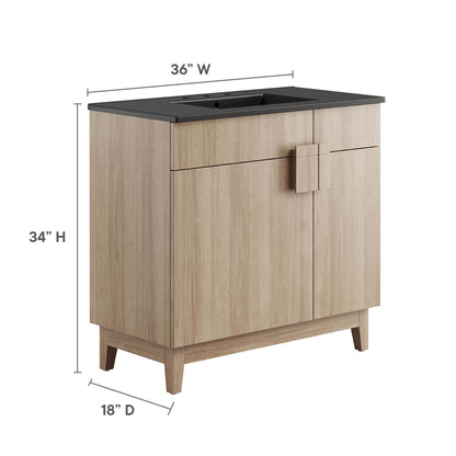 Miles Bathroom Vanity Basin Included by Modway