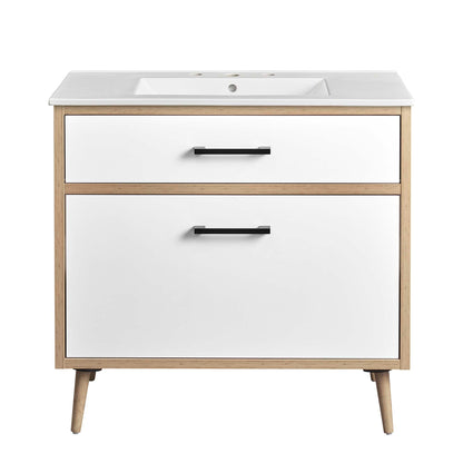 Maverick Bathroom Vanity Basin Included by Modway