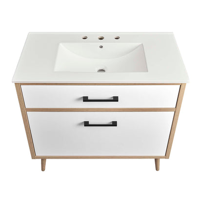 Maverick Bathroom Vanity Basin Included by Modway